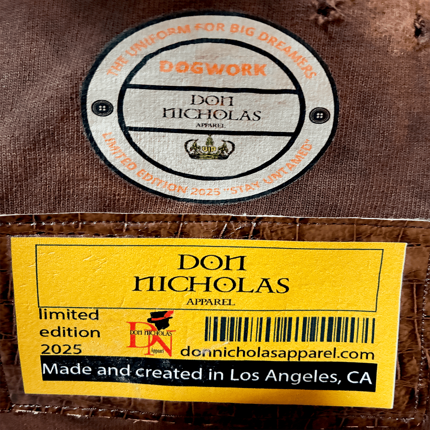 *DOG WORK* LIMITED EDITION TEE - Don Nicholas Apparel