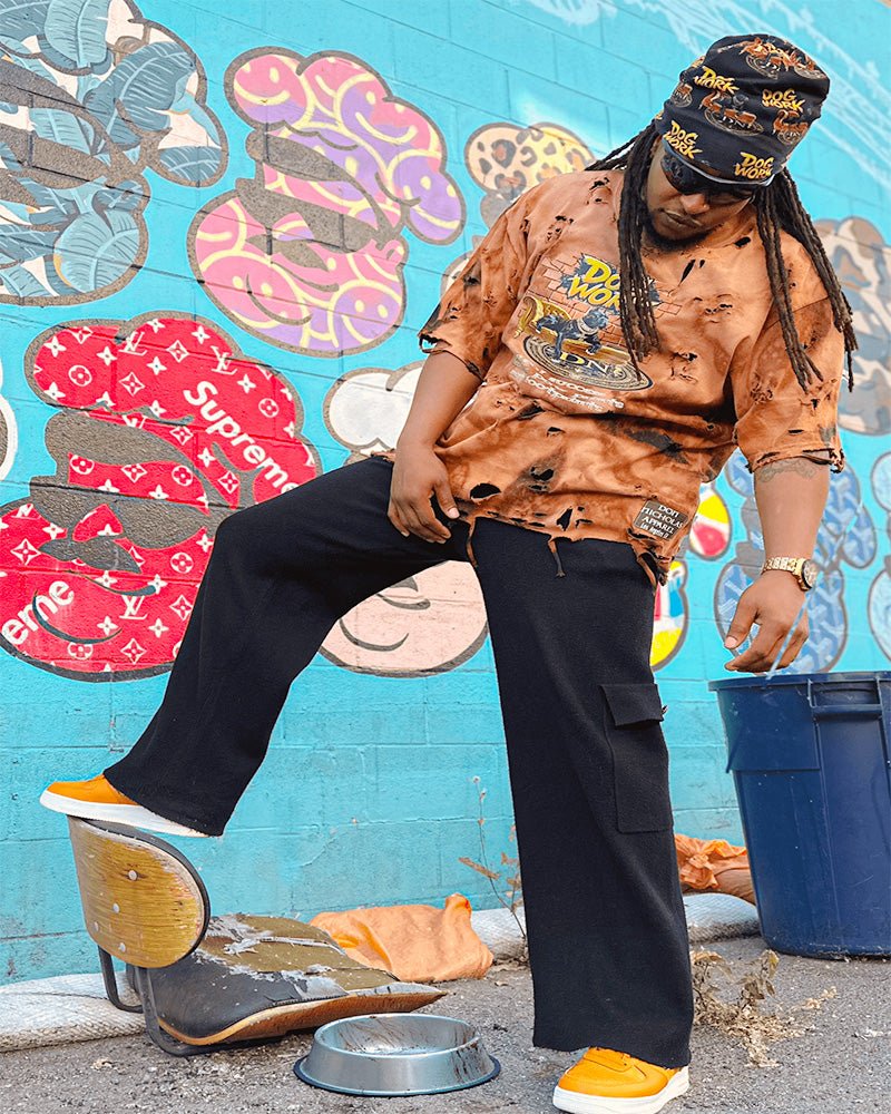 Dog Work Limited Edition Tee lifestyle - Don Nicholas Apparel premium streetwear Cane Corso design
